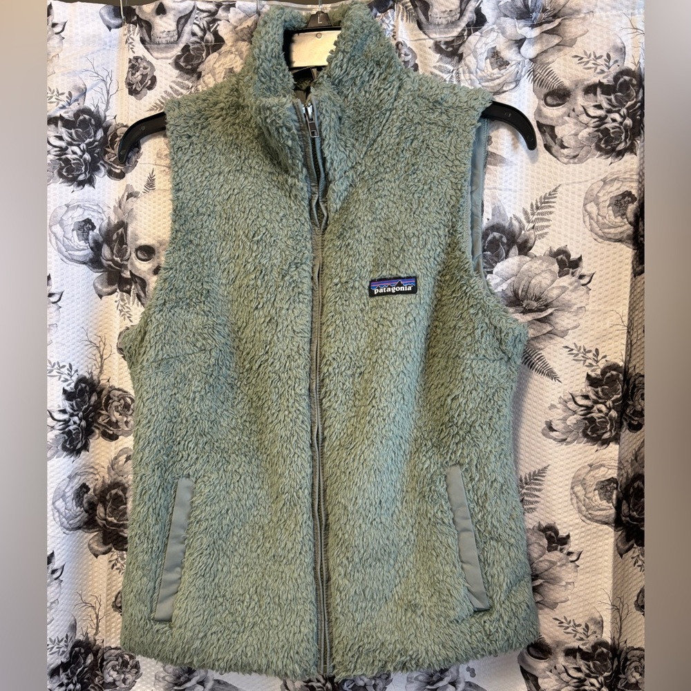 Women's Patagonia Los Gatos Fleece Vest Jacket size medium